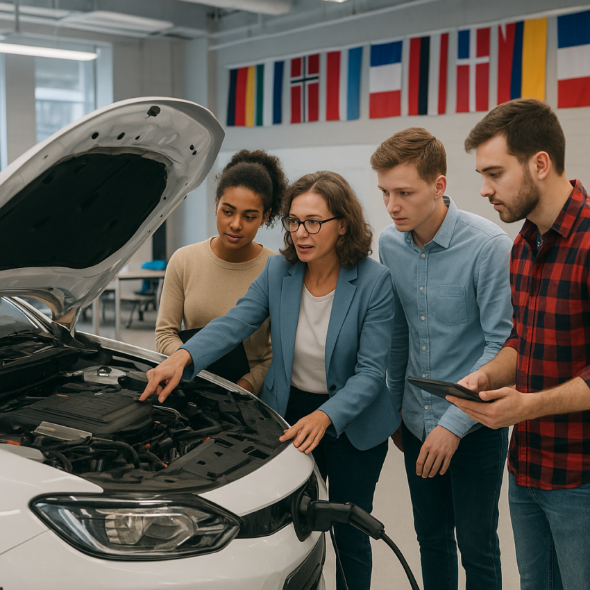 Ammatillinen koulutus ja liikenneala: Sähköautoilu ja tulevaisuuden taidot